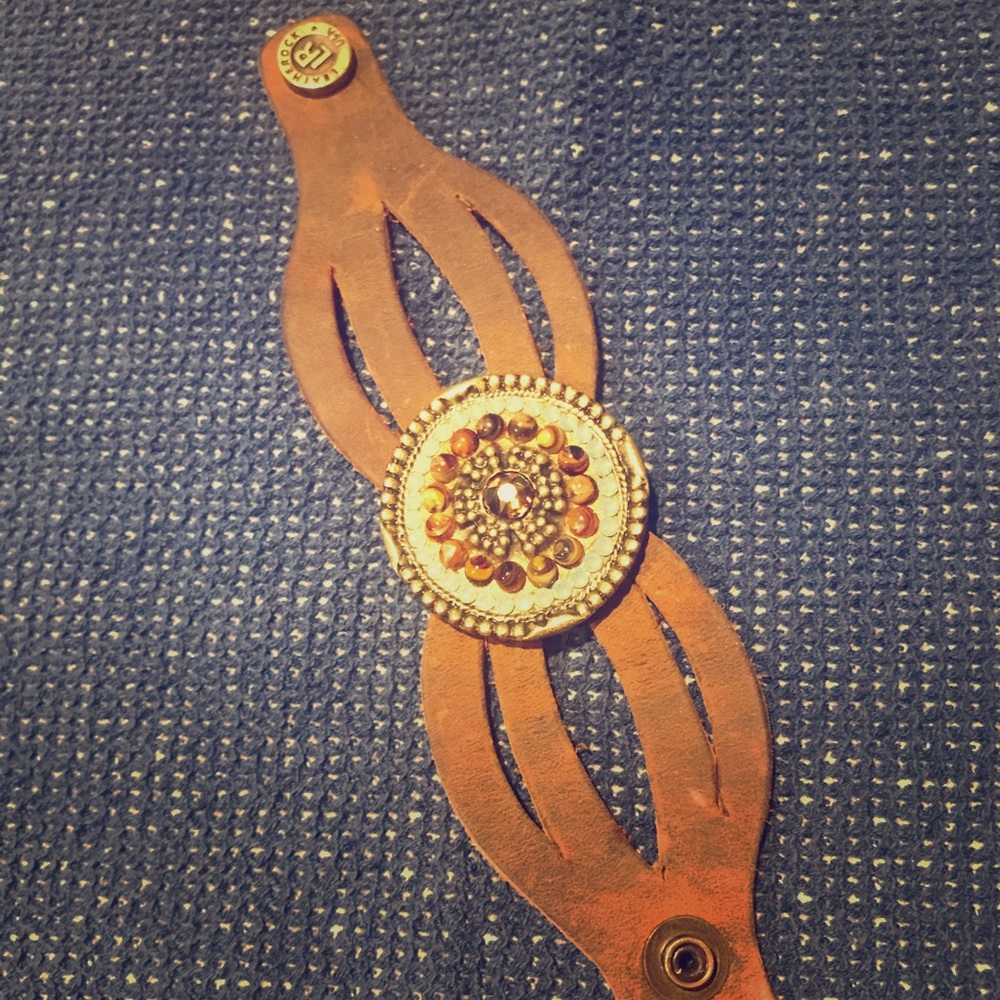 Leatherock bracelet